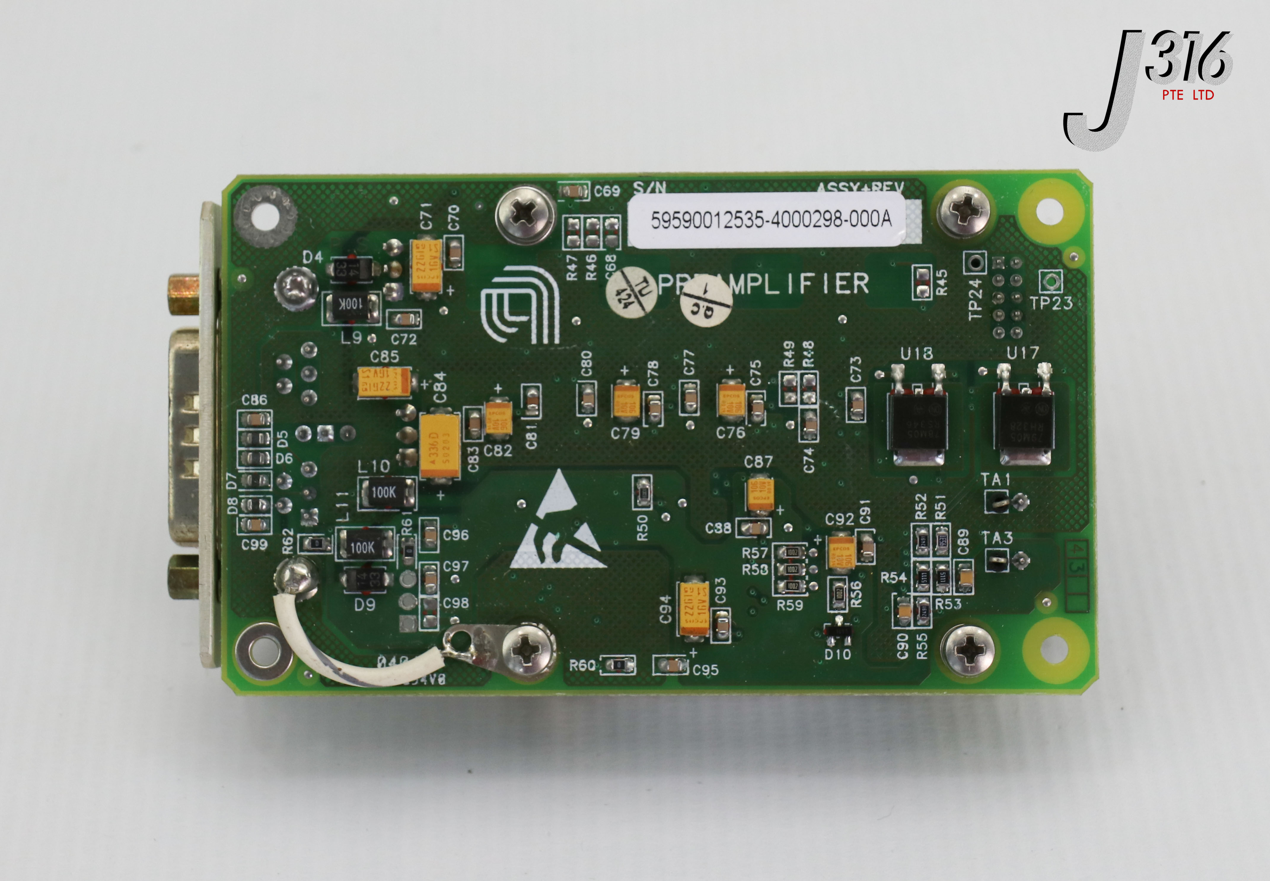 o 22357 APPLIED MATERIALS PCB ASSY PMT DET PMT-100 W/ PCB 1280192